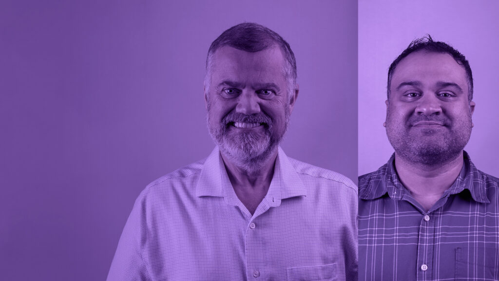 Ross Eberlin and Reza Mohammed of Bluesound Professional